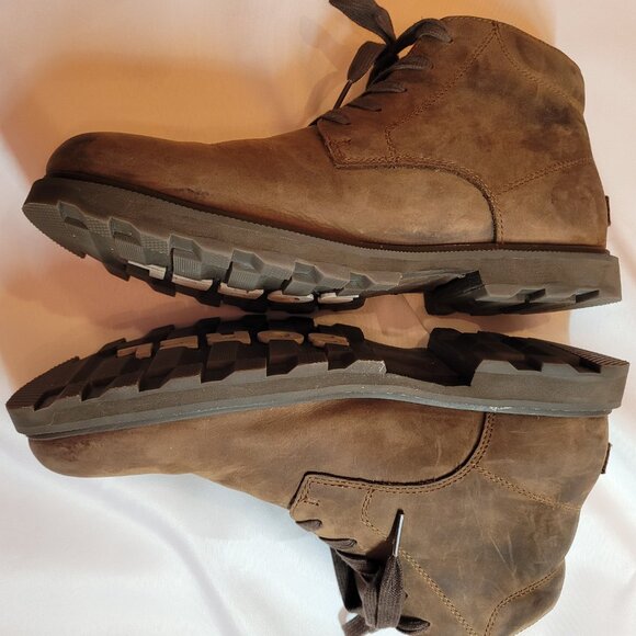 Sorel Men's Madison II Chukka Boots Tobacco Brown Leather 9.5 - Picture 3 of 10